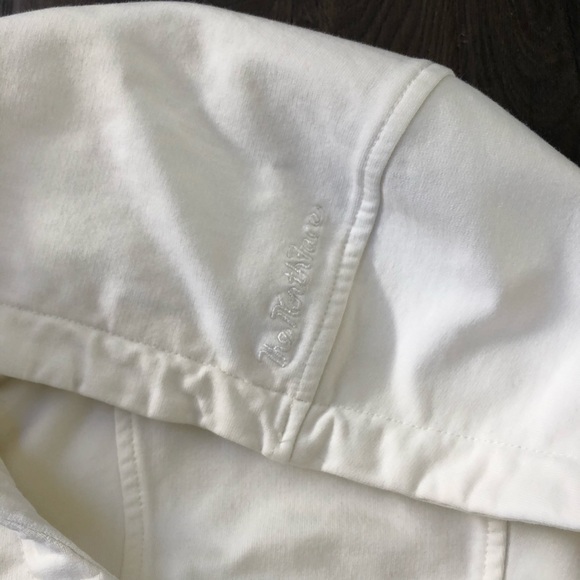 The North Face Sweatshirt Pea Coat Style White, Sm - Picture 11 of 11